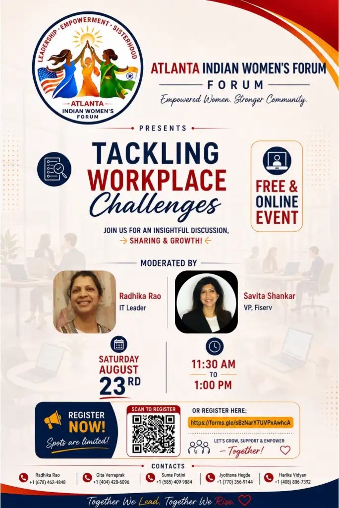 AIWF’s online discussion- “Tackling Workplace Challenges" - Georgia
