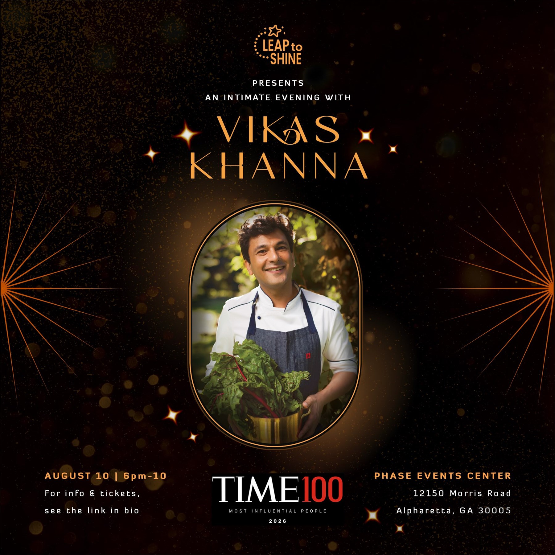 An Intimate Evening with Chef Vikas Khanna - Georgia