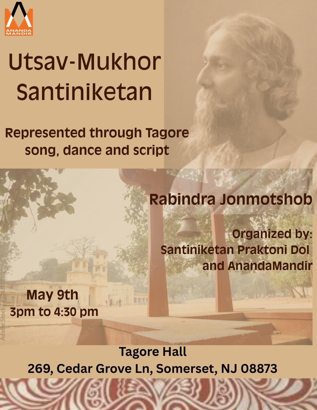 Celebrating Rabindra Jonnmotshob through the timeless beauty of Tagore’s songs, dance, and script. - New Jersey