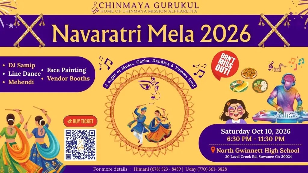 Chinmaya Gurukul Navaratri Mela 2026 - Georgia