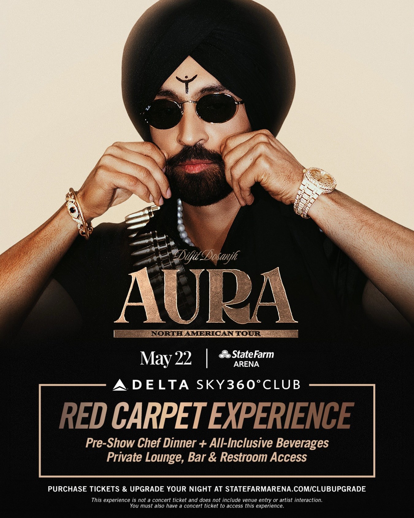 Diljit Dosanjh Aura World Tour Live in Atlanta - Georgia