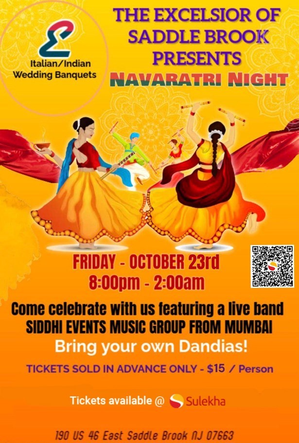 Excelsior Navratri Night - New Jersey