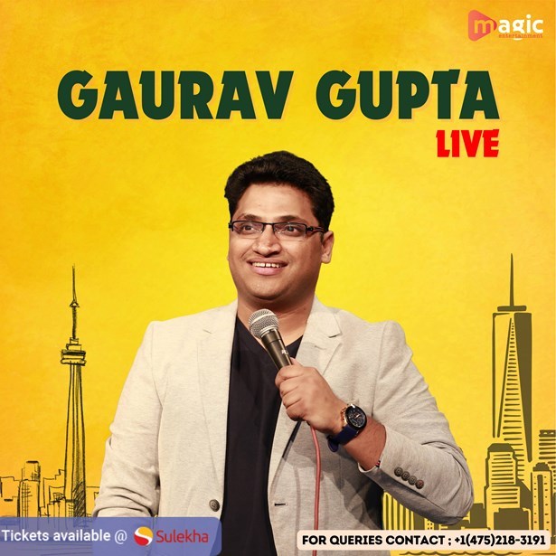 Gaurav Gupta Live Standup Comedy in Seattle 2026 - Washington