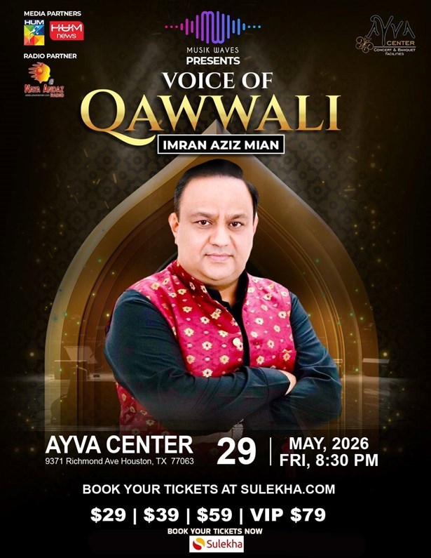 Imran Aziz Mian Live in Houston, Voice of Qawwali - Texas