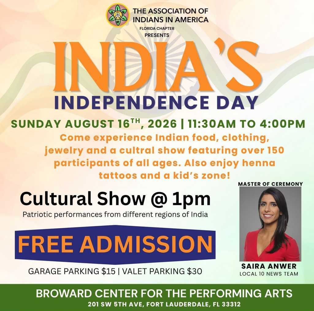 India Independence Day Festival - Florida
