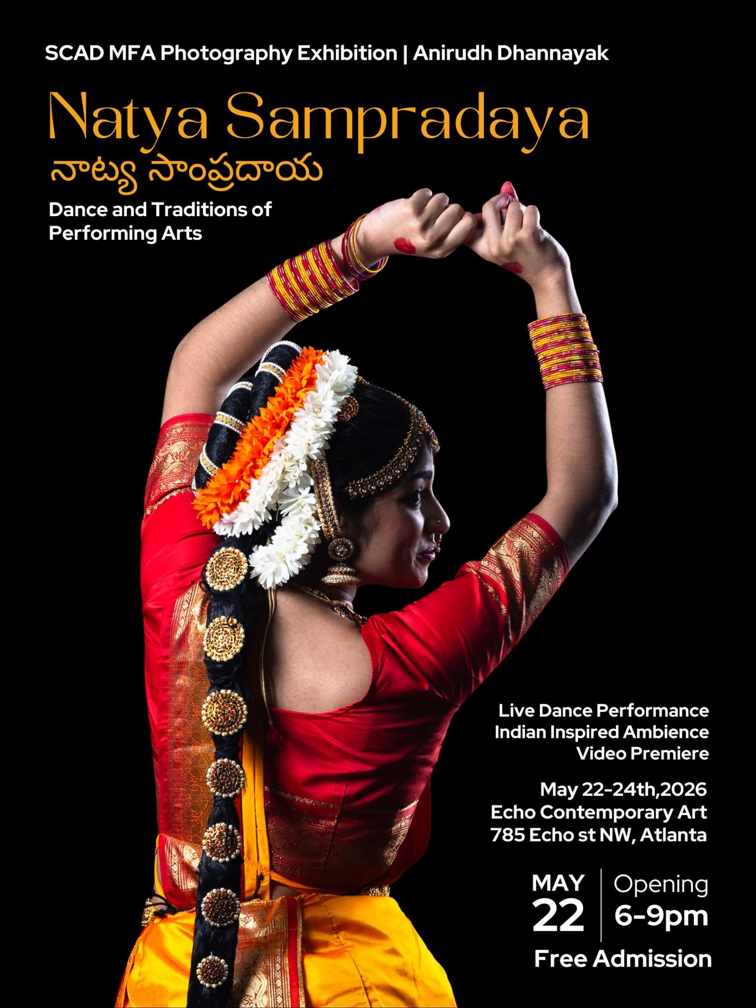 Natya Sampradaya - An exhibition by Anirudh Dhannayak - Georgia