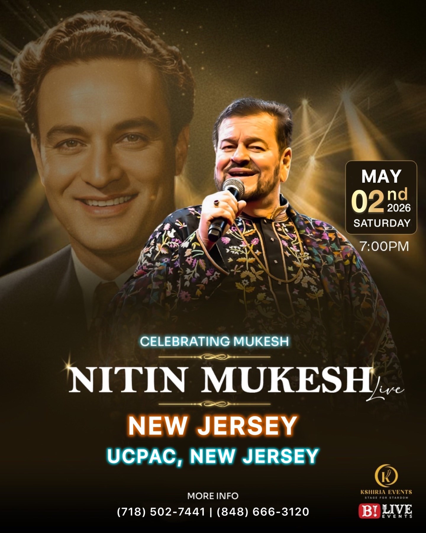 Nitin Mukesh Live Concert in New Jersey - New Jersey