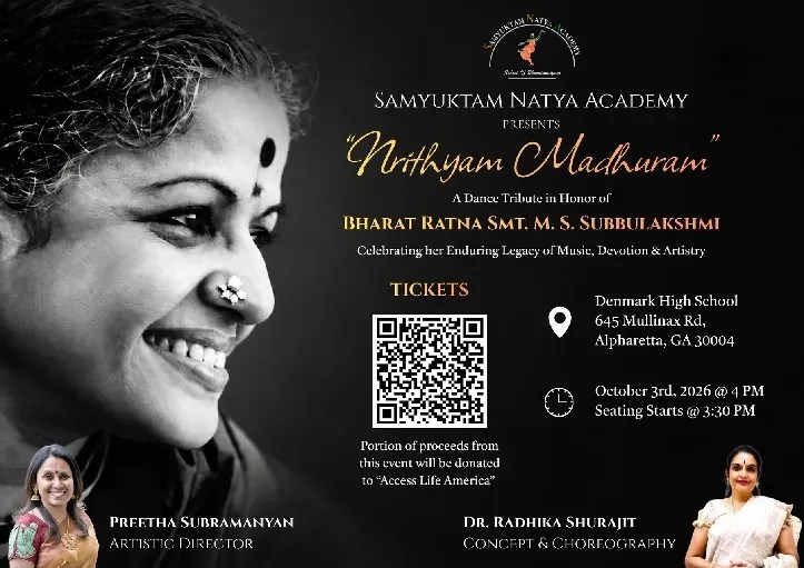 Samyuktam Natya Academy Presents Nrityam Madhuram - Georgia