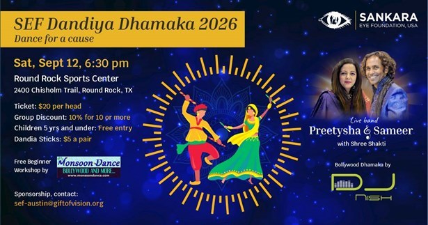 SEF Dandiya Dhamaka 2026 in Austin - Texas