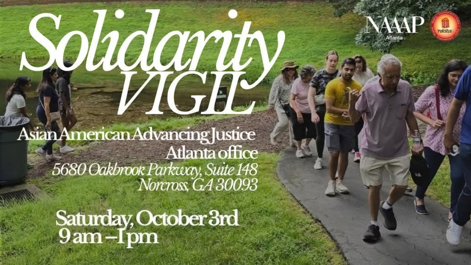 Supporting Raksha: A Solidarity Vigil for Empowerment and Healing - Georgia