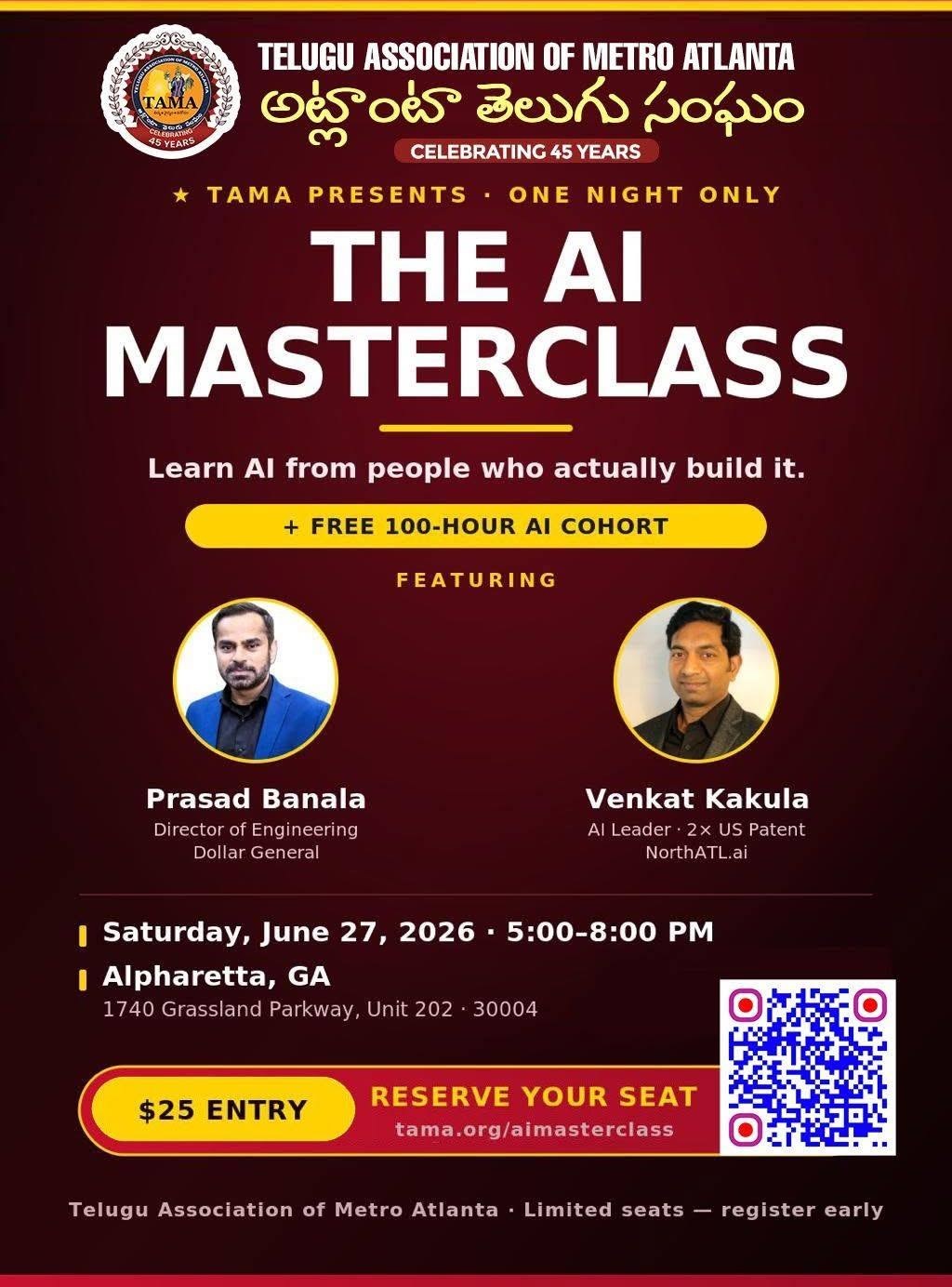TAMA Presents – The AI Masterclass - Georgia