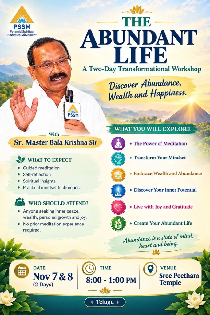 The Abundant Life - Transformational Workshop - Georgia