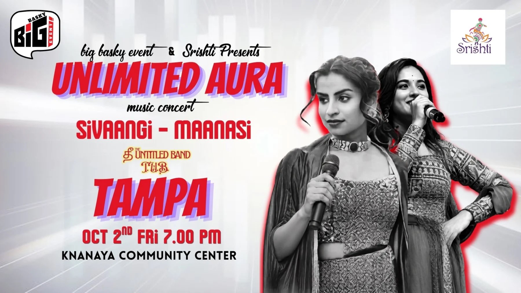 Unlimited Aura - Sivaangi & Maanasi Live - Tampa - Florida