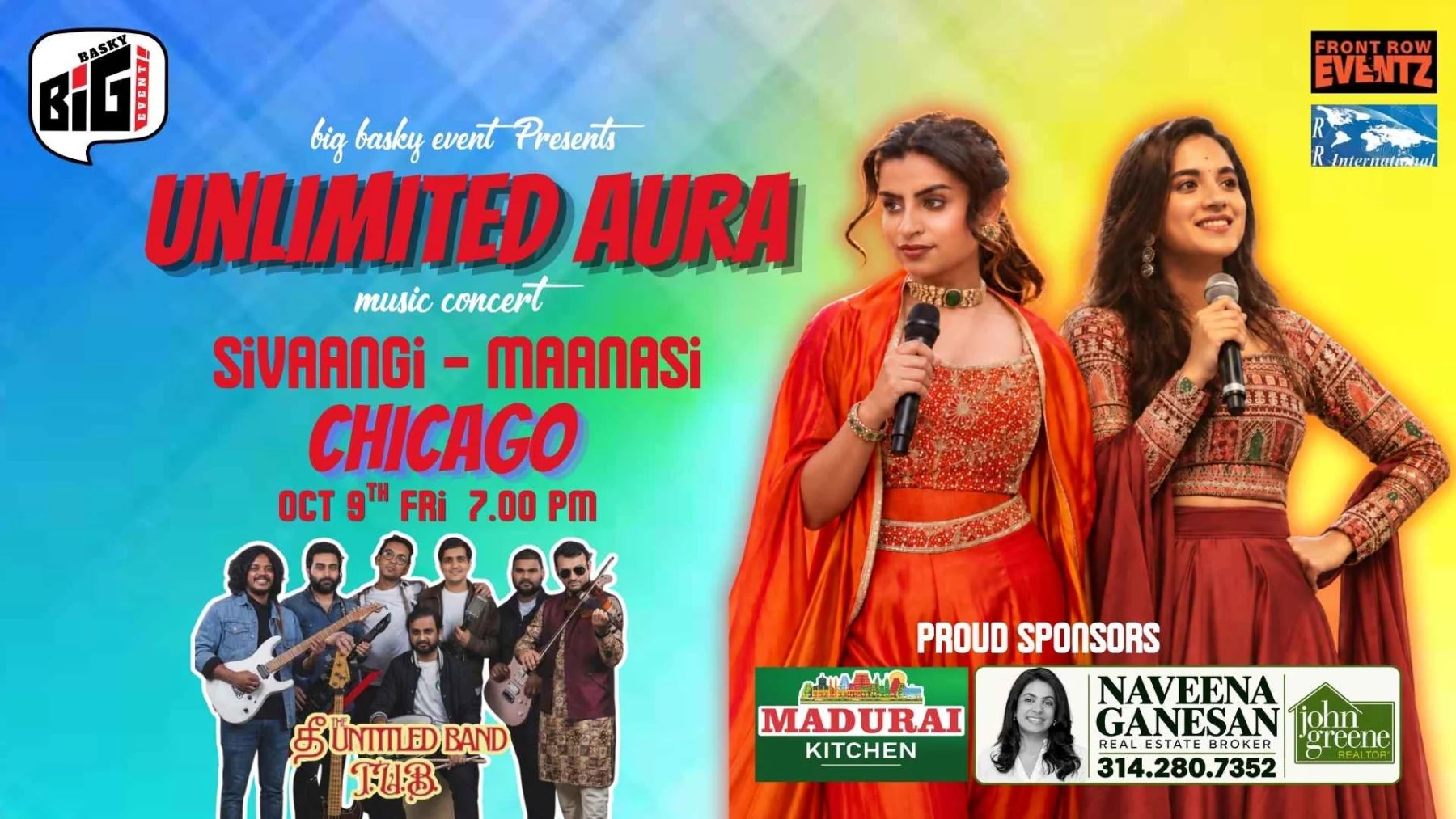 Unlimited Aura - Sivaangi Maanasi Live - Chicago - Illinois