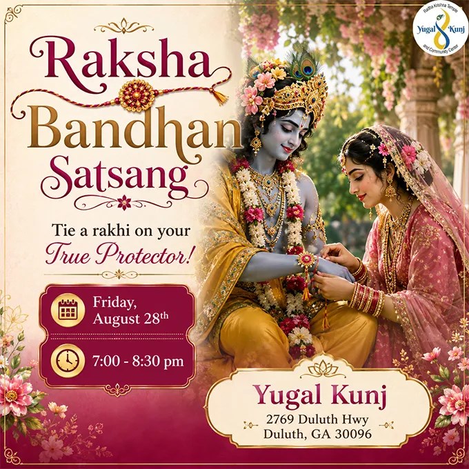 Yugal Kunj Raksha Bandhan Satsang - Georgia